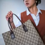 Luxury Revamped - Gucci GG Plus Monogram Vertical Tote – Handbags Icons – view 31 | authenticated pre-loved luxury