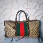 Luxury Revamped - Gucci Sherryline Boston Bag – Handbags Icons – view 2 | authenticated pre-loved luxury