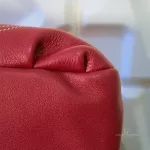 Longchamp x Kate Moss Gloucester red leather satchel, view 9