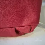 Longchamp x Kate Moss Gloucester red leather satchel, view 11