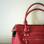 Longchamp x Kate Moss Gloucester red leather satchel, view 17