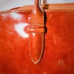 Luxury Revamped - Longchamp Roseau Patent Leather Top-Handle Handbag / Satchel – Handbags Icons – view 23 | authenticated pre-loved luxury