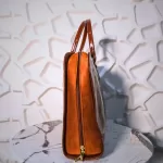 Luxury Revamped - Longchamp Roseau Patent Leather Top-Handle Handbag / Satchel – Handbags Icons – view 5 | authenticated pre-loved luxury