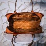 Luxury Revamped - Longchamp Roseau Patent Leather Top-Handle Handbag / Satchel – Handbags Icons – view 29 | authenticated pre-loved luxury