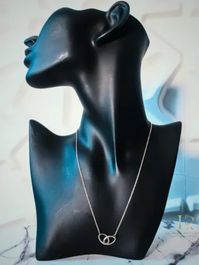 Luxury Revamped - TIFFANY & CO Double Loop Elsa Peretti Necklace – The Final Edit | authenticated pre-loved luxury