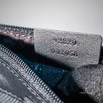 Luxury Revamped - Vintage Gucci Black Denim Web Strap Pochette – Handbags Icons – view 23 | authenticated pre-loved luxury
