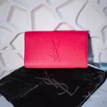 Luxury Revamped - Yves Saint Laurent (YSL) Large Belle de Jour Clutch – Handbags Icons – view 15 | authenticated pre-loved luxury